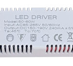 LED Driver SPHLL-DRIVER-001, 50-60W, 2x3x12cm - 5210131066393
