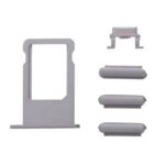 Πλαϊνά πλήκτρα και Βάση Sim για iPhone 6s, Gray - 5210131051672
