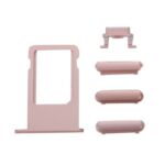 Πλαϊνά πλήκτρα και Βάση Sim για iPhone 6s, Rose - 5210131051689