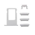 Πλαϊνά πλήκτρα και Βάση Sim για iPhone 6s, Silver - 5210131051696