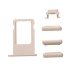 Πλαϊνά πλήκτρα και Βάση Sim για iPhone 7, Gold -