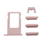 Πλαϊνά πλήκτρα και Βάση Sim για iPhone 7 Plus, Rose Gold - 5210131057155