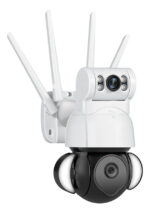 SECTEC smart κάμερα ST-428-4M-DL με προβολείς, dual lens, 4MP, Onvif PTZ - 5210131057391 - Image 2