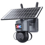 SECTEC smart ηλιακή κάμερα ST-558-6M-12X-4G-EU, προβολείς, 3MP, 4G, PTZ - 5210131071489