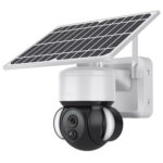 SECTEC smart ηλιακή κάμερα ST-S518M-3M με προβολείς, 3MP, Wi-Fi, PTZ - 5210131065006