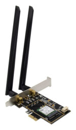 POWERTECH κάρτα επέκτασης PCIe ST718, AC7260 Dual-Band Wireless - 5210131057049