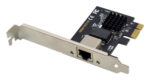 POWERTECH κάρτα επέκτασης PCIe σε RJ45 2.5G ST7266, RTL8125B - 5210131057087