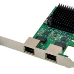 POWERTECH κάρτα επέκτασης PCIe σε 2x RJ45 2.5G ST7275, RTL8125B - 5210131057032