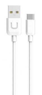 USAMS καλώδιο USB-C σε USB US-SJ099, 2.1A, 1m, λευκό - 6958444936321