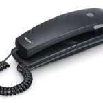 PHILIPS ενσύρματο τηλέφωνο TD2801B/00, επιτραπέζιο ή επιτοίχιο, μαύρο - 4895229134676