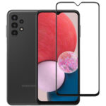 POWERTECH tempered glass 5D TGC-0552, full glue, Samsung A13, μαύρο - 5210131058886