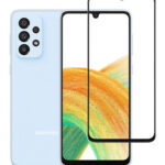POWERTECH tempered glass 5D TGC-0553, full glue, Samsung A33 5G, μαύρο - 5210131058893