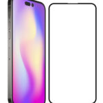 POWERTECH tempered glass 5D TGC-0582, iPhone 14 Pro Max, full glue μαύρο - 5210131061053