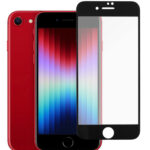 POWERTECH tempered glass 5D TGC-0584, full glue, iPhone SE 2022, μαύρο - 5210131063026