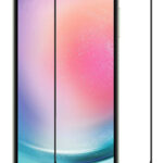 POWERTECH tempered glass 3D TGC-0636, Samsung A24, full glue, μαύρο - 5210131073001