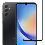 POWERTECH tempered glass 5D TGC-0638, Samsung A34 5G, full glue, μαύρο - 5210131073025
