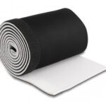 Ταινία νεοπρενίου τύπου Velcro TIES-037, 13.5cm, 1.5m, μαύρη/λευκή - 5210131058442