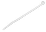 POWERTECH δεματικά καλωδίων TIES-041, 150x2.5mm, λευκά, 100τμχ - 5210131063781