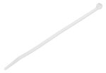 POWERTECH δεματικά καλωδίων TIES-061, 400x7.5mm, λευκά, 100τμχ - 5210131063989