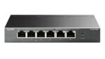TP-LINK desktop switch TL-SF1006P, 6-Port 10/100Mbps, 4x PoE+, Ver. 1.0 - 6935364030933