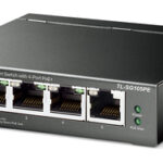 TP-LINK Easy Smart Switch TL-SG105PE, 5-Port Gbit, 4-Port PoE+, Ver. 2.0 - 6935364052744