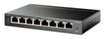 TP-LINK Easy Smart Switch TL-SG108PE, 8-Port Gbit, 4-Port PoE, Ver. 5.0 - 6935364094744