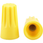 Σύνδεσμος καλωδίου twist-on P2 TOOL-0084, Φ9.9mmx17.7mm, κίτρινος, 25τμχ - 5210131065495