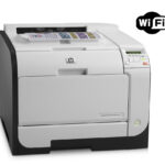 HP used Printer LaserJet M451nw, WiFi, Laser, Color, low toner -