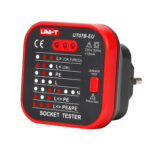 UNI-T tester πρίζας UT07B-EU, 230V, 50Hz - 6935750507278