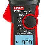 UNI-T πολύμετρο & αμπεροτσιμπίδα UT206B, 1000A AC, NCV, True RMS - 6935750520635