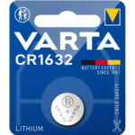 VARTA μπαταρία λιθίου CR1632, 3V, 1τμχ - 4008496576234
