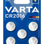 VARTA μπαταρία λιθίου CR2016, 3V, 5τμχ - 4008496034529
