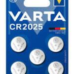 VARTA μπαταρία λιθίου CR2025, 3V, 5τμχ - 4008496850891