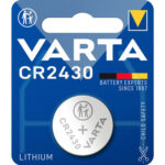 VARTA μπαταρία λιθίου CR2430, 3V, 1τμχ - 4008496276929