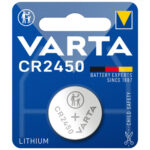 VARTA μπαταρία λιθίου CR2450, 3V, 1τμχ - 4008496270972
