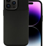 VENNUS Θήκη Carbon Elite VNS-0058 για iPhone 14 Pro Max, μαύρη - 5900217950813