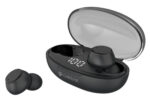 CELEBRAT earphones με θήκη φόρτισης TWS-W32, True Wireless, Φ8mm, μαύρα - 6925146993877