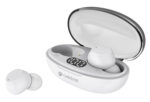 CELEBRAT earphones με θήκη φόρτισης TWS-W32, True Wireless, Φ8mm, λευκά - 6925146993884
