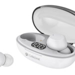 CELEBRAT earphones με θήκη φόρτισης TWS-W32, True Wireless, Φ8mm, λευκά - 6925146993884
