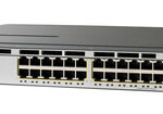 CISCO used Switch Catalyst WS-C3750X-24T-E, 24x 10/100/1000 Ports -