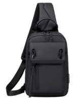 ARCTIC HUNTER τσάντα Crossbody XB00526 με θήκη tablet, 3L, μαύρη - 6970672353794 - Image 2