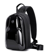 ARCTIC HUNTER τσάντα Crossbody XB00551 με θήκη tablet, 3.5L, μαύρη - 6970672354128 - Image 2