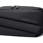 ARCTIC HUNTER τσάντα μέσης YB00029, 2.5L, μαύρη - 5210131052518