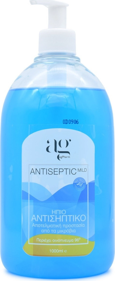 ag_pharm_antiseptic_mild_gel_1000ml Αλκοολούχο Αντισηπτικό Χεριών AG Pharm Mild Antiseptic Gel 1L - Image 1