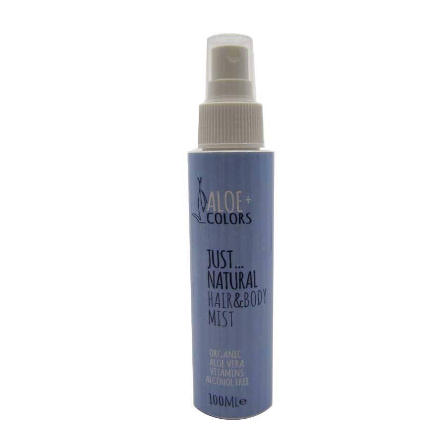 aloe-just-natural-hairbody-mist-100ml Aloe+ Colors Just Natural Hair & Body Mist 100ml - Image 1