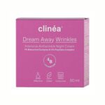 Clinea Dream Away Wrinkles Κρέμα Προσώπου Νυκτός Εντατικής Αντιγήρανσης 50ml - Image 2