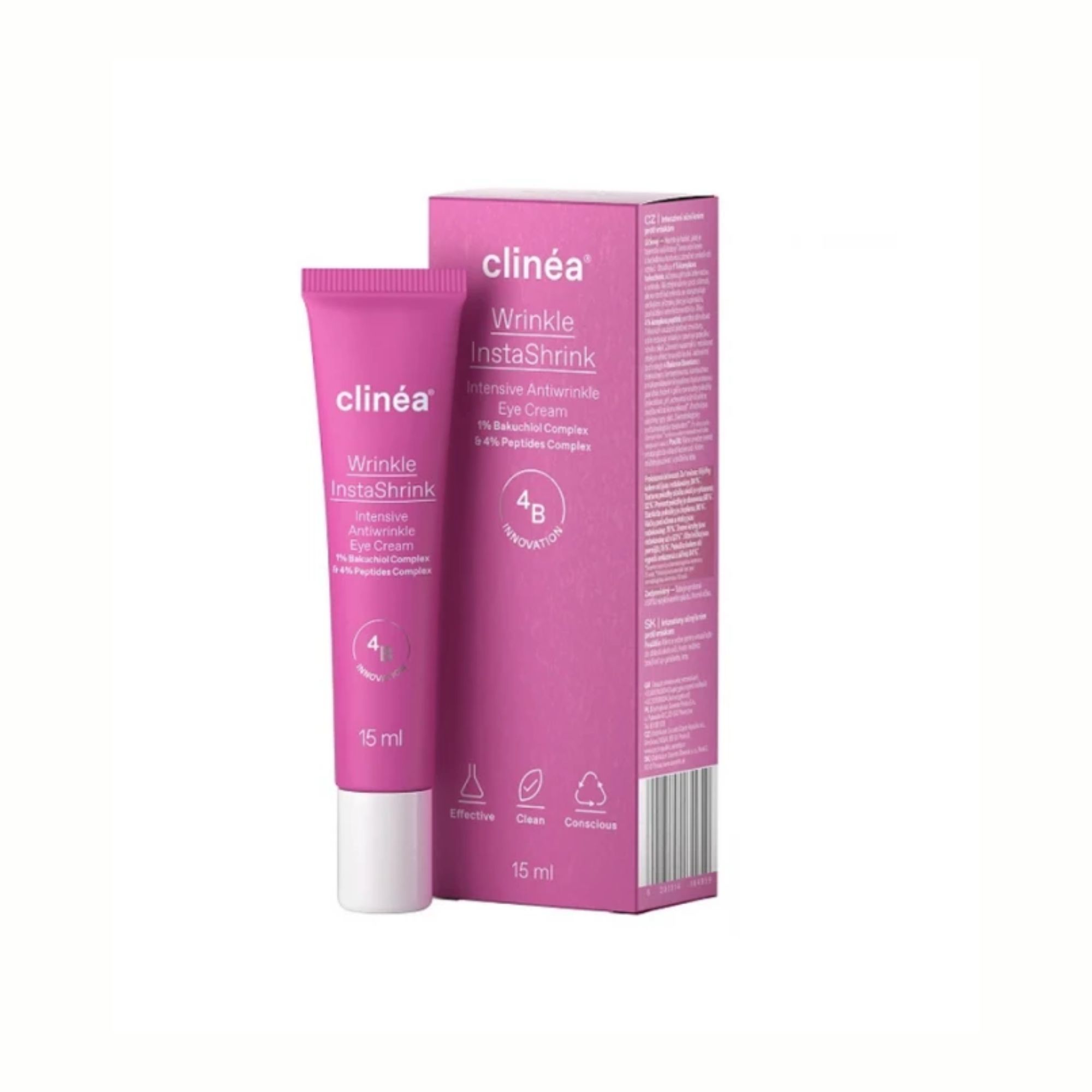 clinea-wrinkle-instantshrink-krema-mation-entatikis-antigiransis-15ml-1-1 Clinea Wrinkle InstantShrink Κρέμα Ματιών Εντατικής Αντιγήρανσης 15ml - Image 1