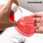 InnovaGoods Καθαριστής Βουρτσών και Πινέλων για Μακιγιάζ Heart - Image 5