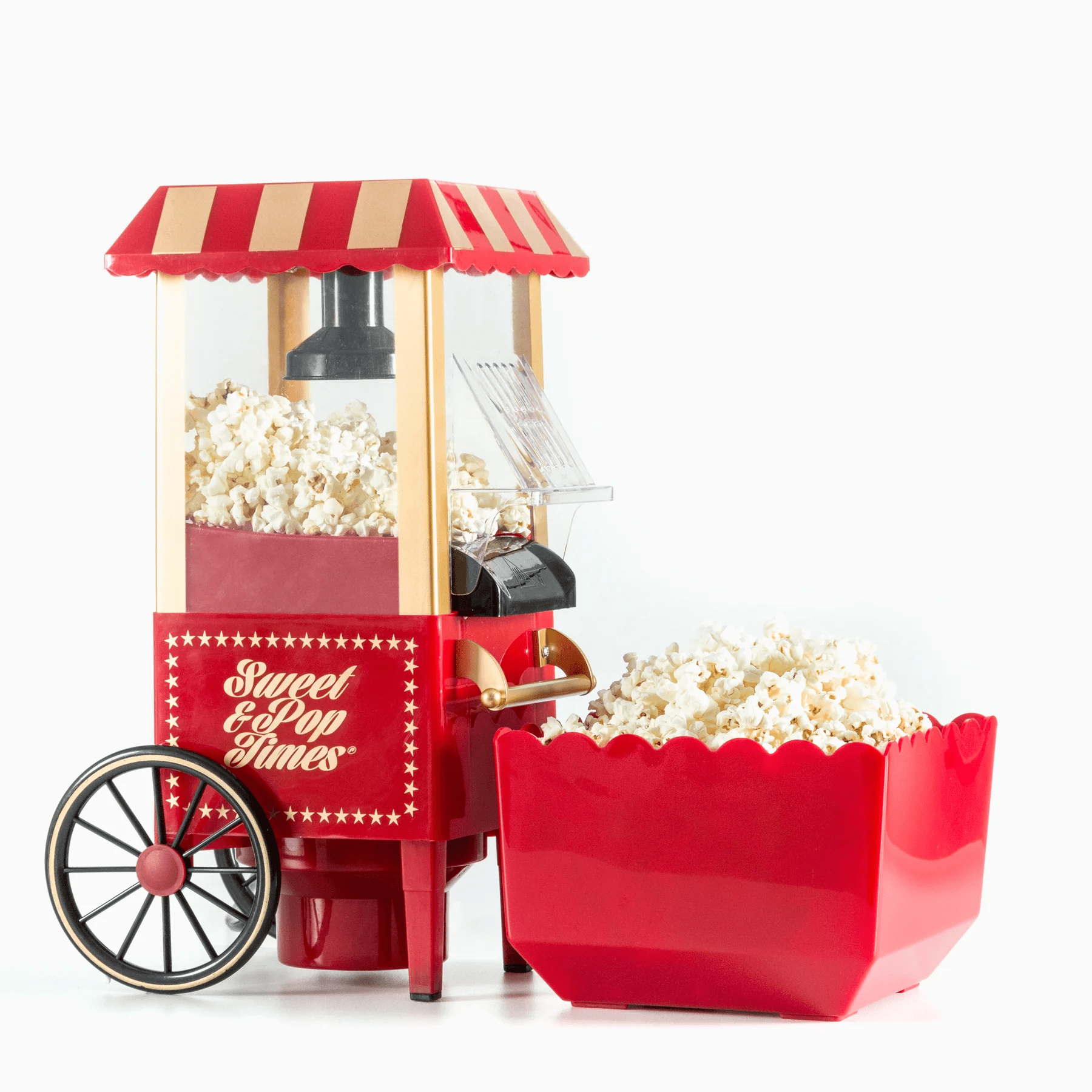 pop-corn-maker-machine-hot-air-1 InnovaGoods Μηχανή Ποπ-Κορν Ζεστού Αέρα 1200W - Image 1