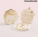 InnovaGoods Κουτάκι για Δόντια Μωρού από Ξύλο για Κορίτσι